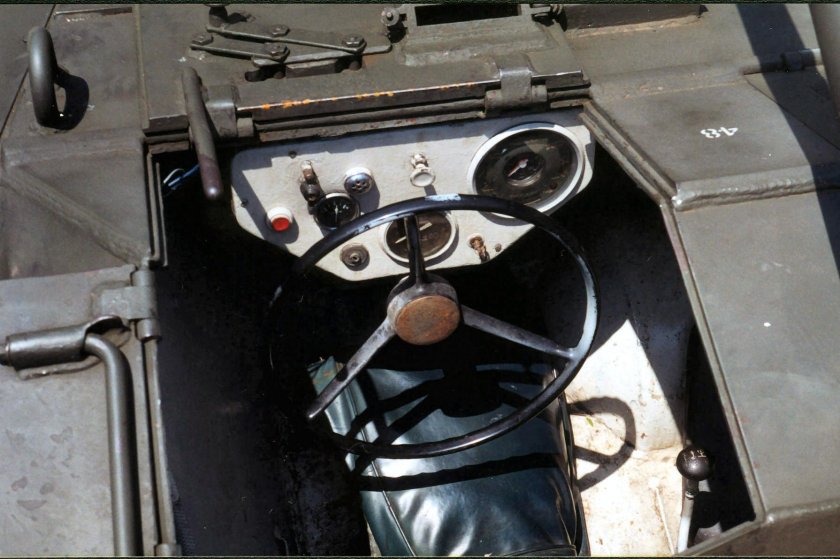 М8 Грейхаунд внутри