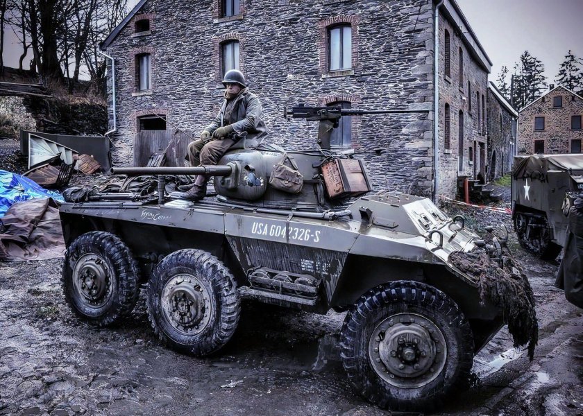 M8 Greyhound военные фото