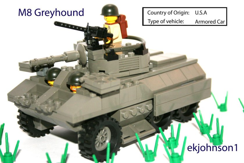 М8 Грейхаунд лего