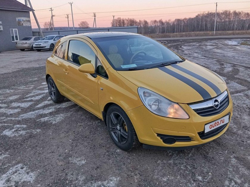Опель корса 1.2 2007