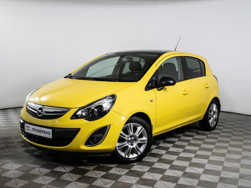 Салон Опель. Корса колор эдишн 2011