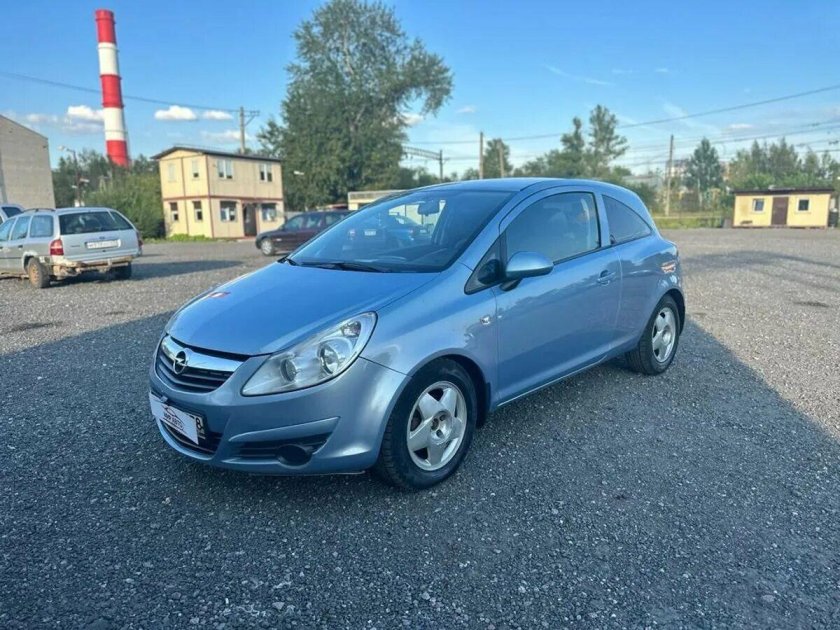 Опель корса 2007 года