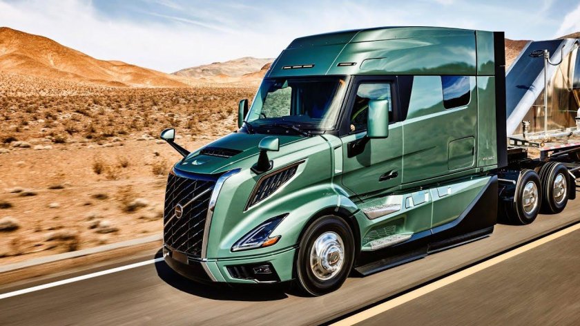 Новый грузовик вольво