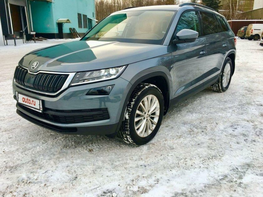 Skoda kodiaq 2016 — 2022 i серый