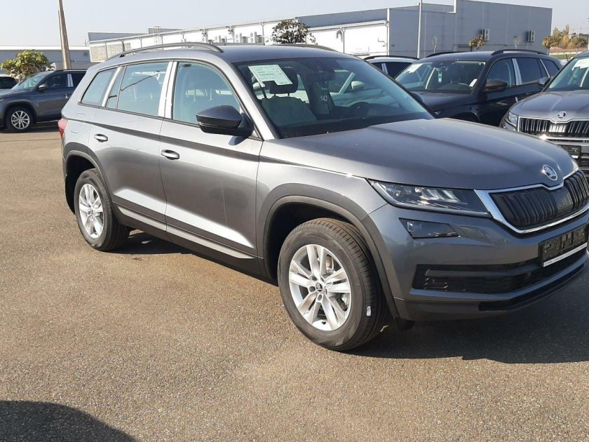 Skoda Kodiaq 2016 — 2022 i серый