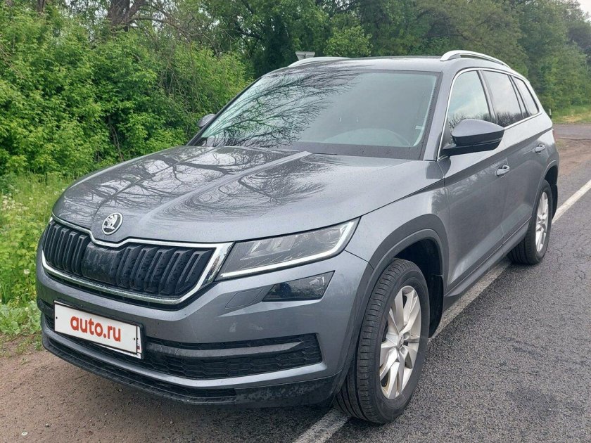 Шкода Кодиак 2022силлвер