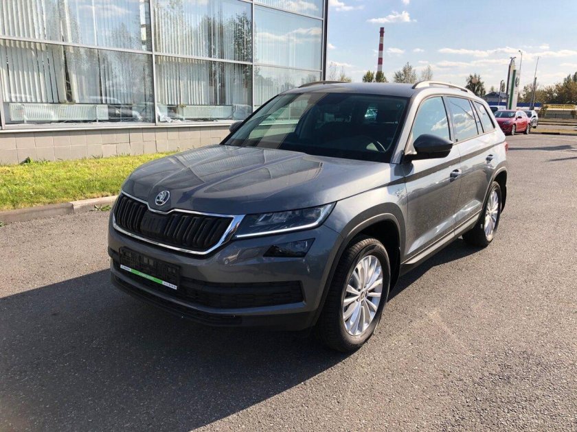 Skoda Kodiaq 2019 серый