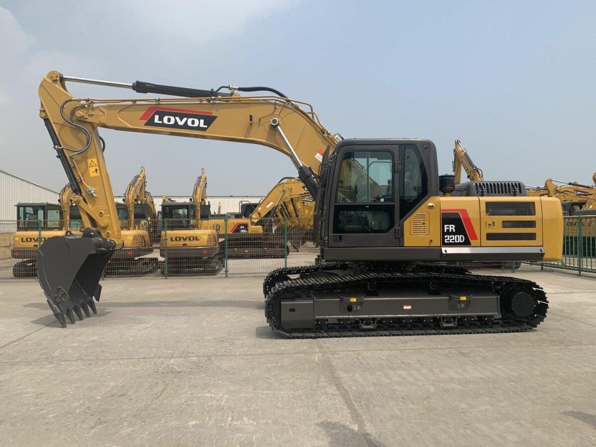 Аренда гусеничного экскаватора