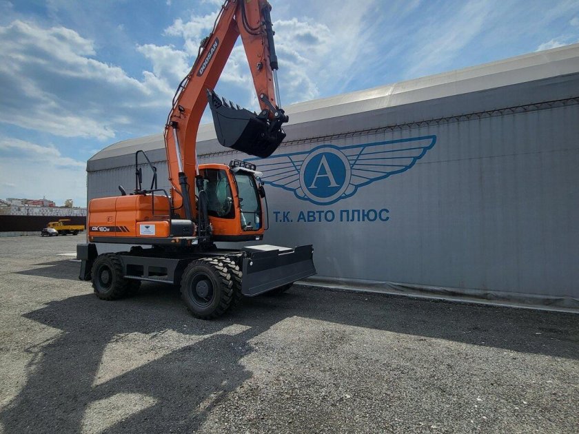 Дусан 160 колесный экскаватор