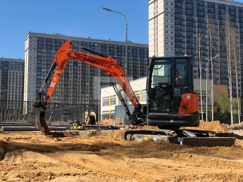 Хитачи 48 мини экскаватор