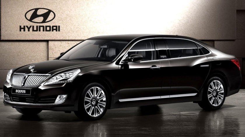 Hyundai equus limousine
