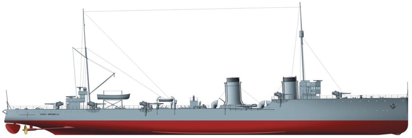 Лидеры эскадренных миноносцев типа Карло Мирабелло