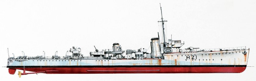 Le Fantasque эсминец