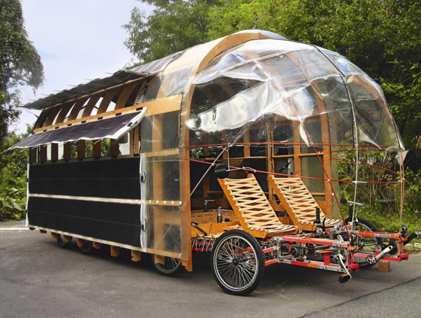 Велодом на колесах