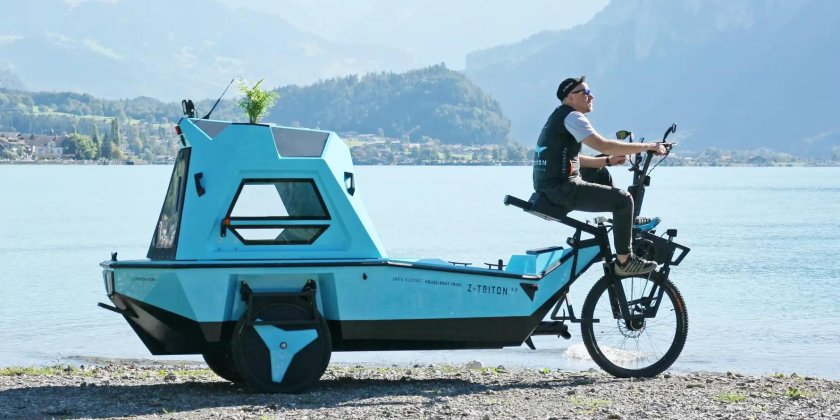 Кемпер- амфибия «тритон»