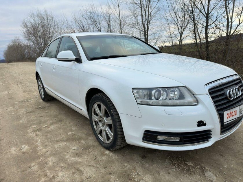 Ауди а6 белая