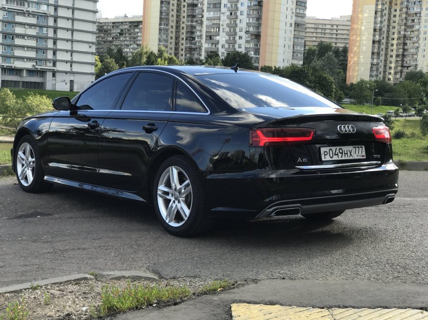 Audi a6 c7 Black 2015