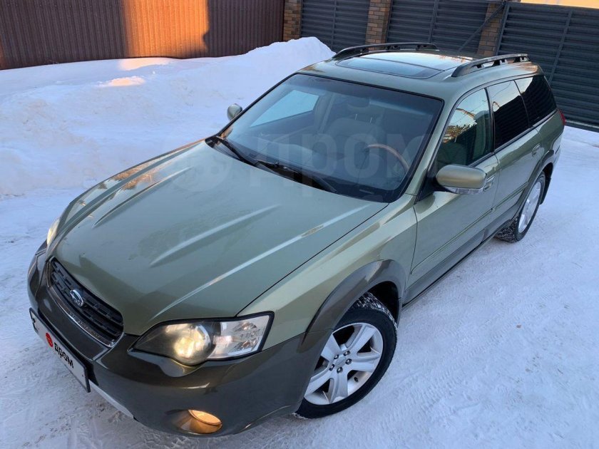 Subaru Outback 2004 хаки