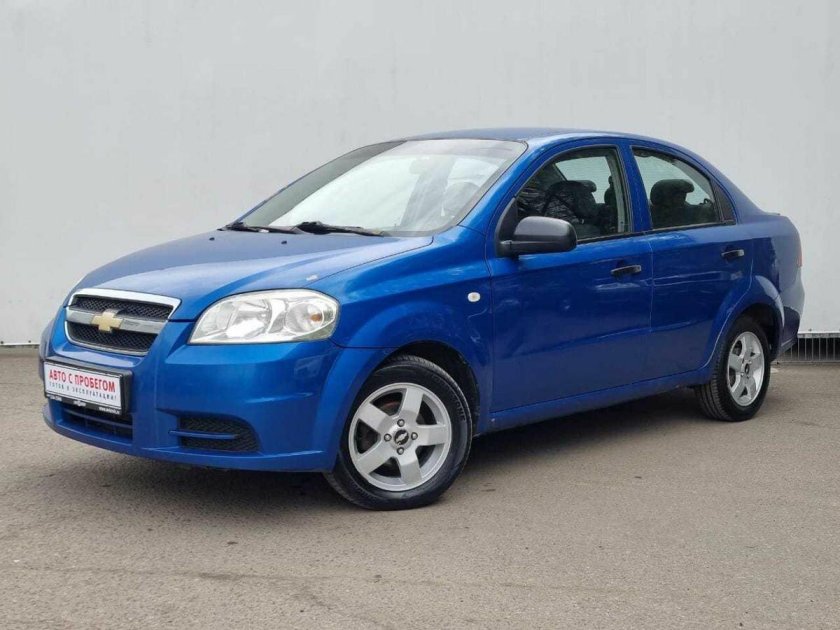 Шевроле авео 2008 седан синий