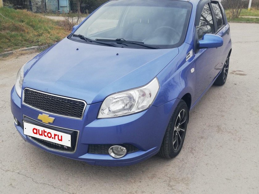 Chevrolet aveo i рестайлинг