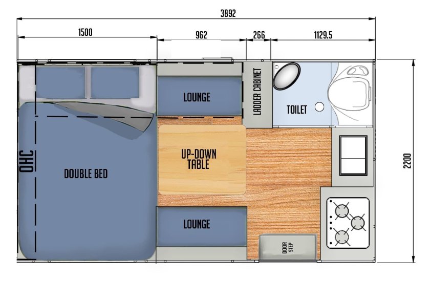 Автодом прицеп 2 2.5 планировка