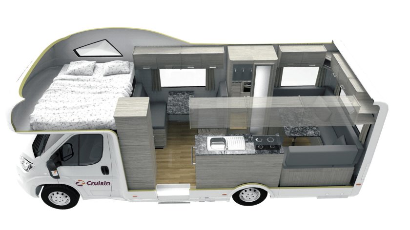 Кемпер Nord Star Eco 180 планировка