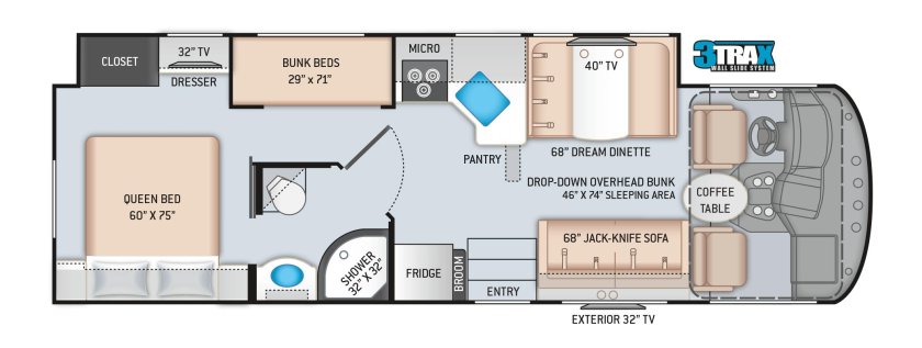 Авто дом Thor a.c.e., 32.3