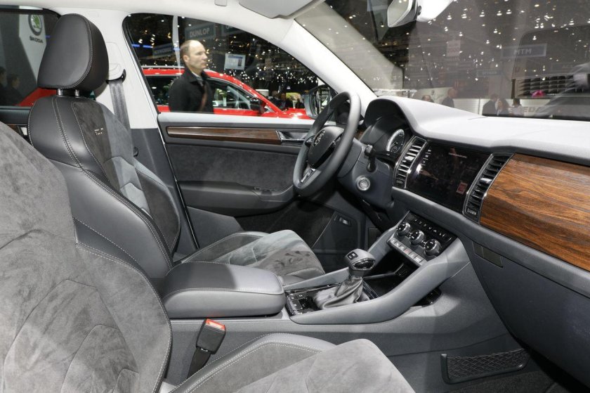 Шкода Кодиак салон