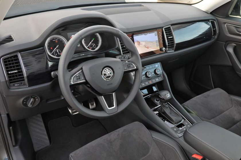 Шкода Кодиак салон