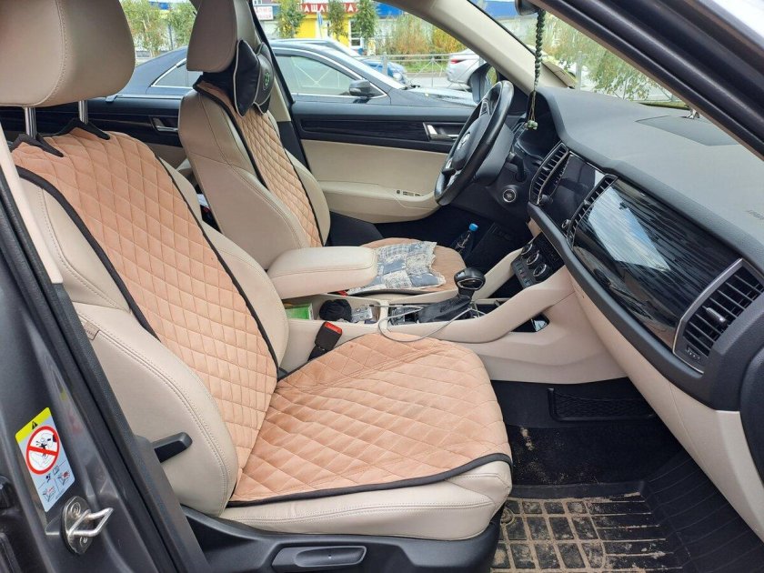 Чехлы автопилот шкода кодиак