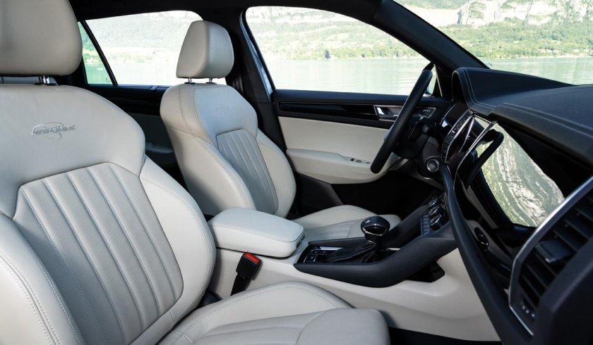 Skoda Kodiaq 2022 салон