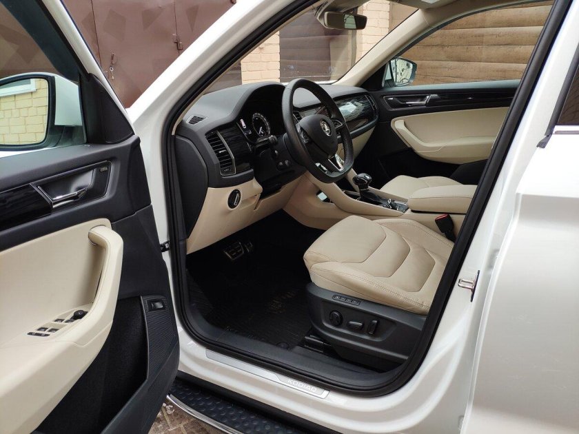 Салон шкода кодиак