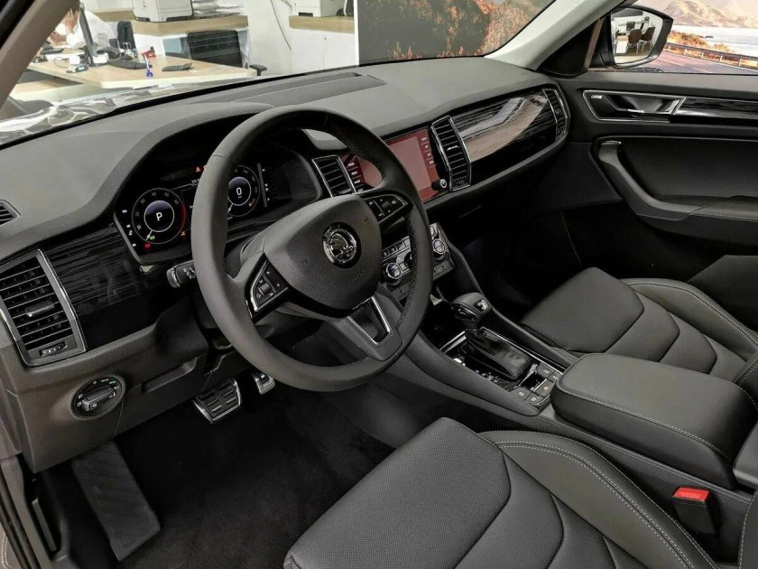 Skoda Kodiaq 2019 салон
