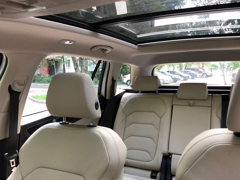 Шкода Кодиак с панорамной крышей