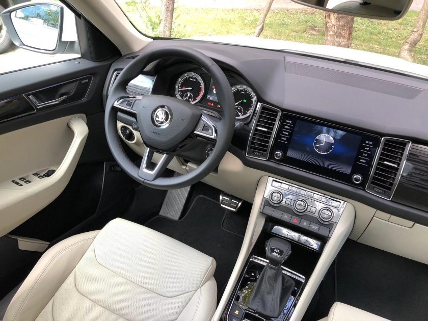 Škoda Octavia 2017 салон