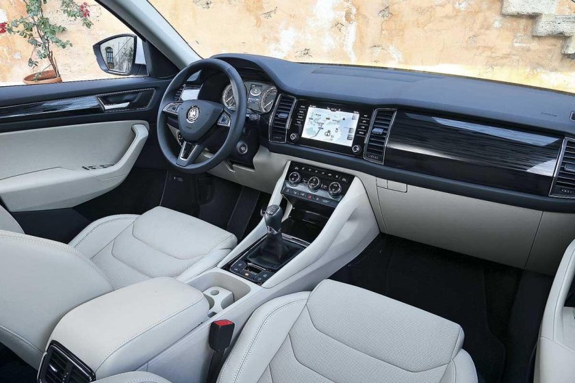 Шкода Кодиак салон