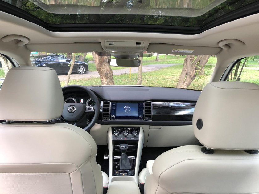 Skoda Kodiaq салон