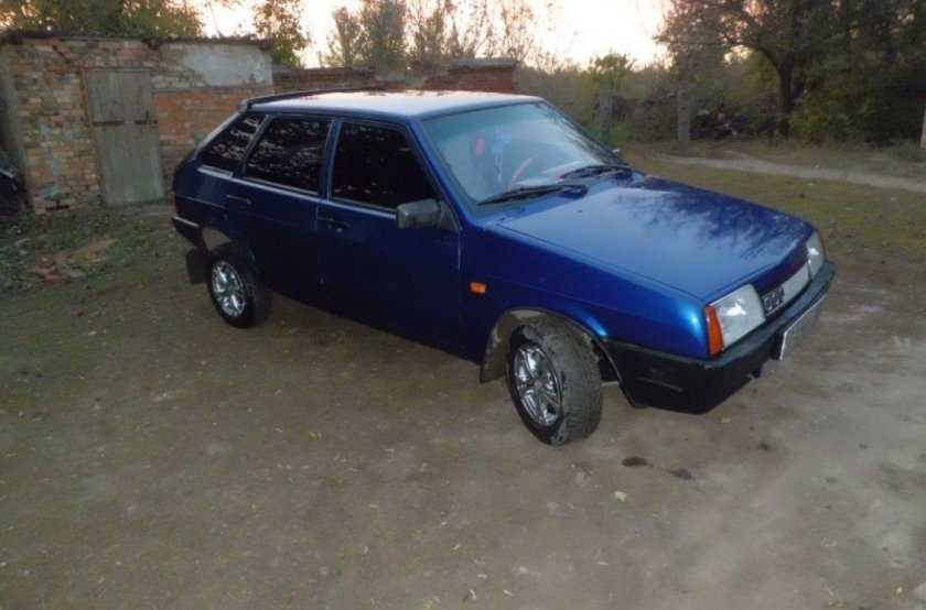 Цвет рапсодия ВАЗ 2109