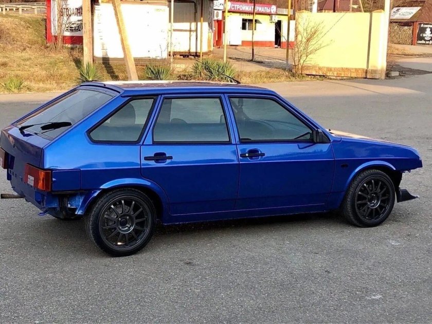 ВАЗ 2109 голубая Планета 418