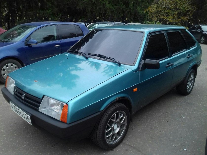 ВАЗ 2109 изумруд 385