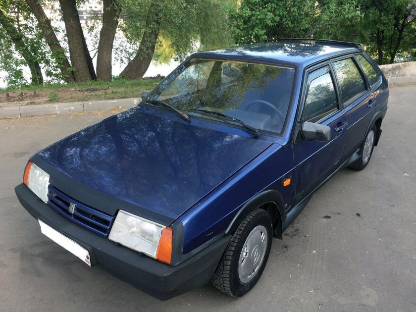 ВАЗ 2109 1998 синий