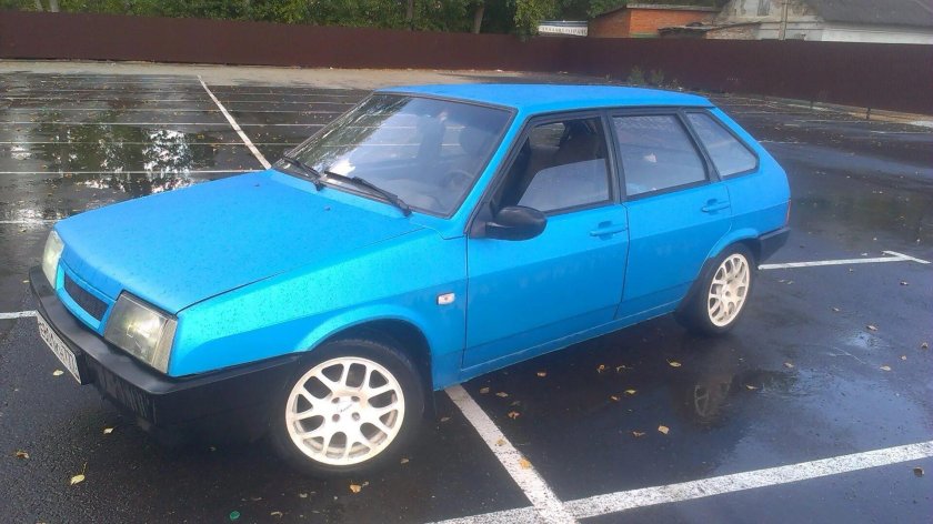 ВАЗ 2109 голубой металлик