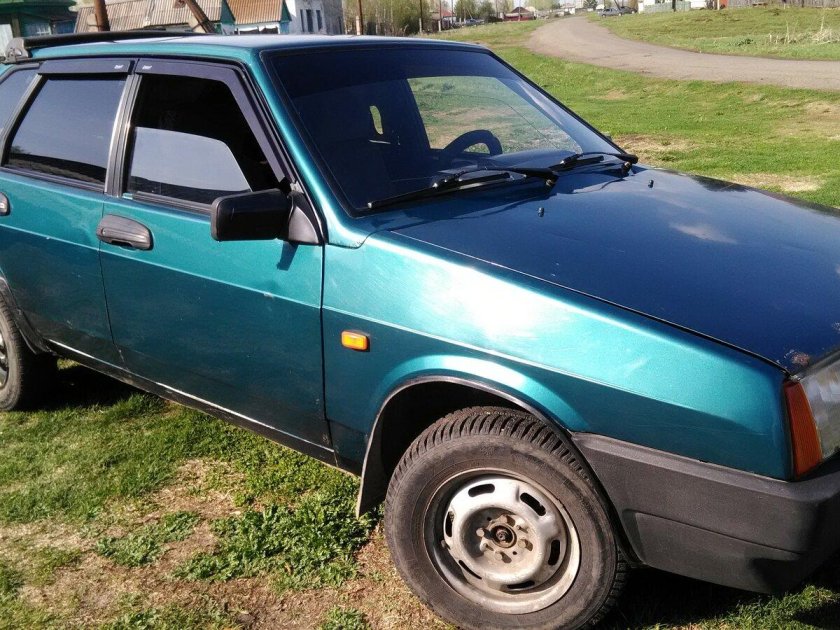 ВАЗ 2109 2000 зелёный