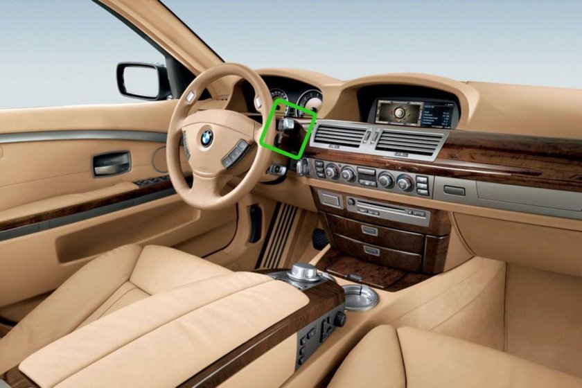 BMW 7 e65 Рестайлинг салон