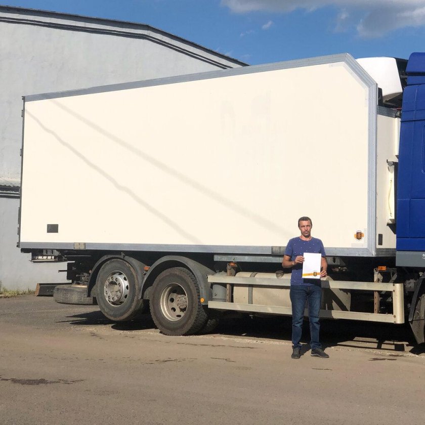 TGA 26.350 6x2-2 BL-ww рефрижератор в прицепе