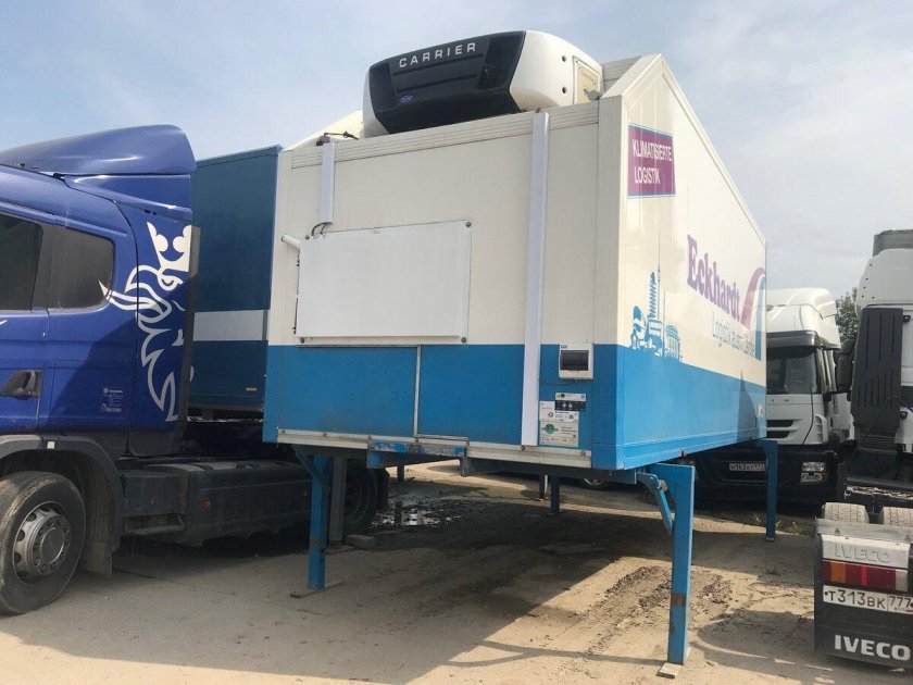 Новый полуприцеп рефрижератор крона