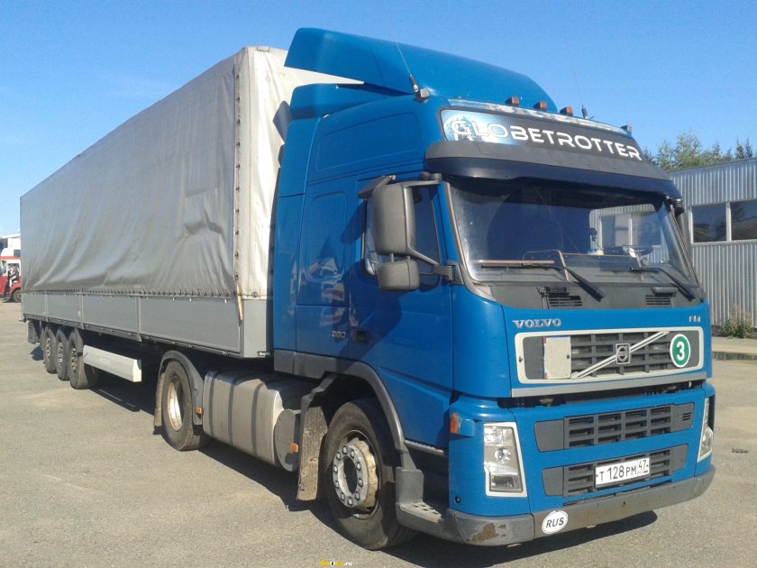 Вольво ФН 12 седельный тягач