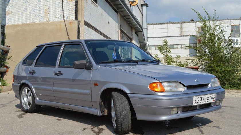 ВАЗ 2114 цвет Ниагара