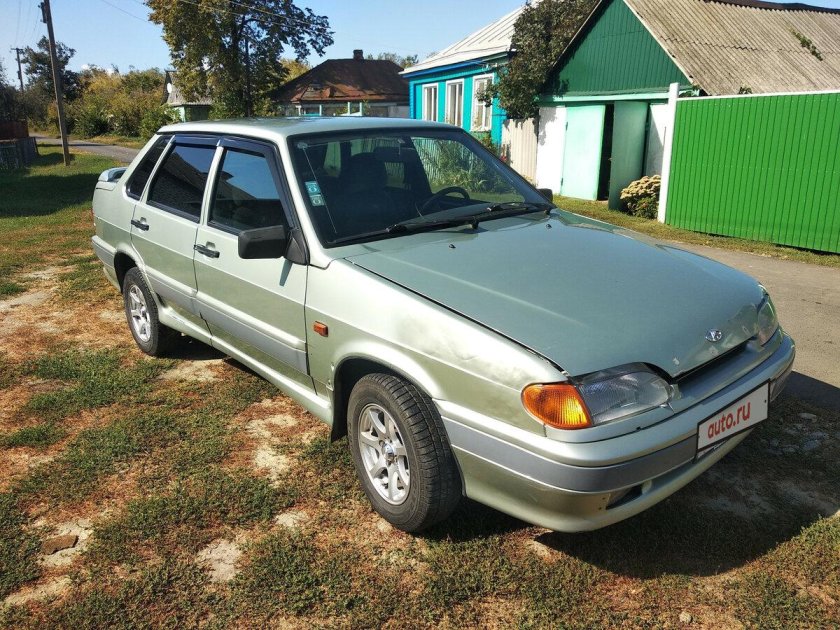 ВАЗ 2115 зеленый металлик