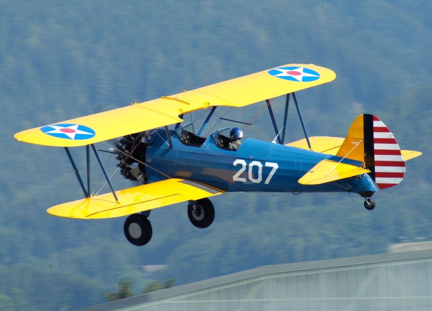 Stearman самолет